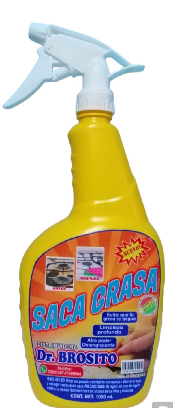 Saca Grasa de Cocina 1000ml 20 Bs