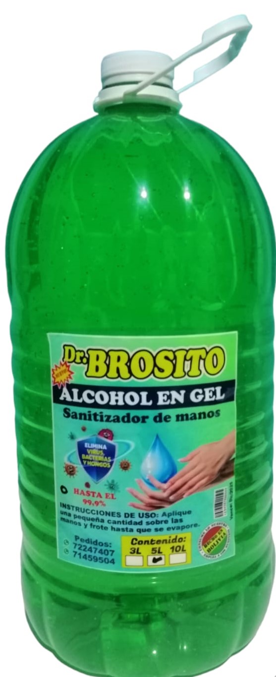 Aroma Chicle Alcohol de Manos 5 Lts