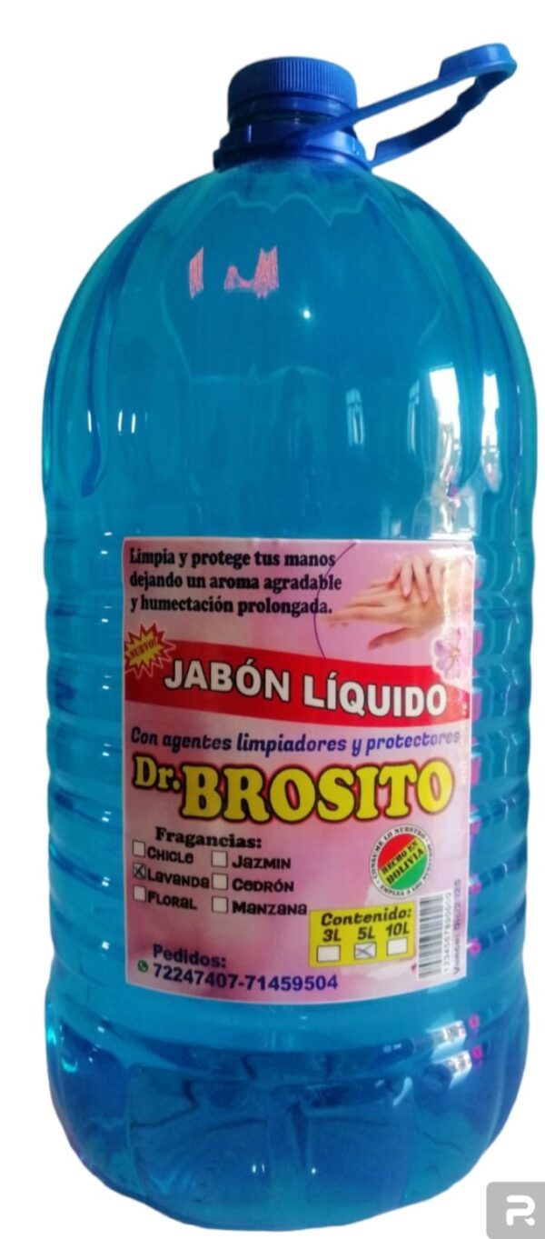 Jabon Liquido 5 Lts 50 Bs